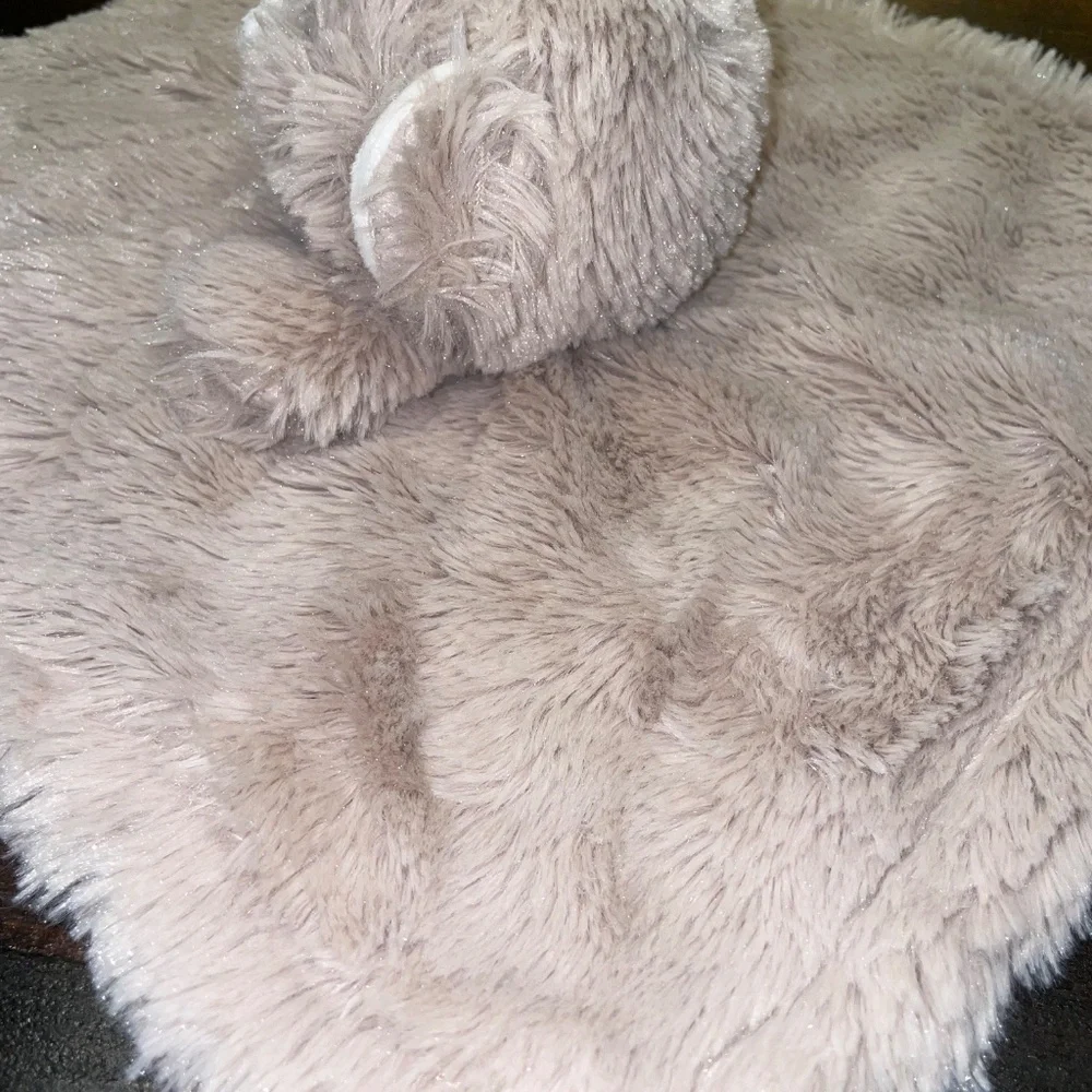 Lovey Plush Teddy Bear Super Soft Toy Security Blanket 14 x 15 - Picture 8 of 8